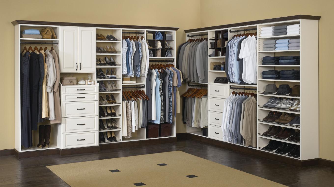 Melamine Bedroom Shelving