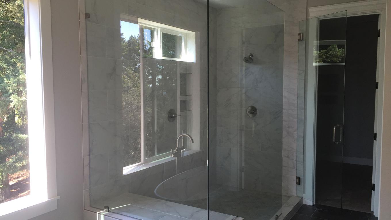 Frameless Shower Enclosure